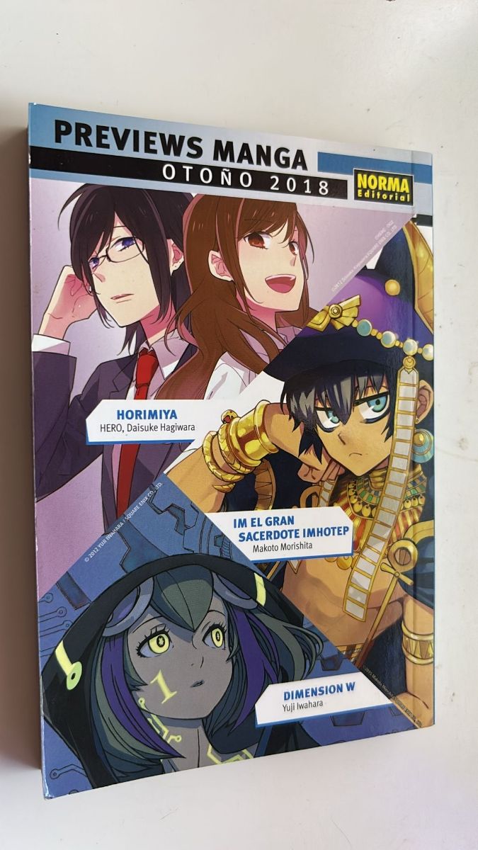 Previews Manga Otoño 2018