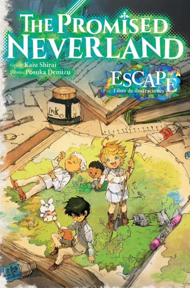 The Promised Neverland: Escape - Libro de ilustraciones