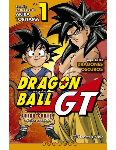 Dragon Ball GT - Anime Comics - Saga de los Dragones Oscuros