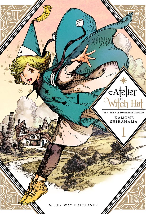 Atelier of Witch Hat (El Atelier de Sombreros de Mago) Libreta de Bocetos