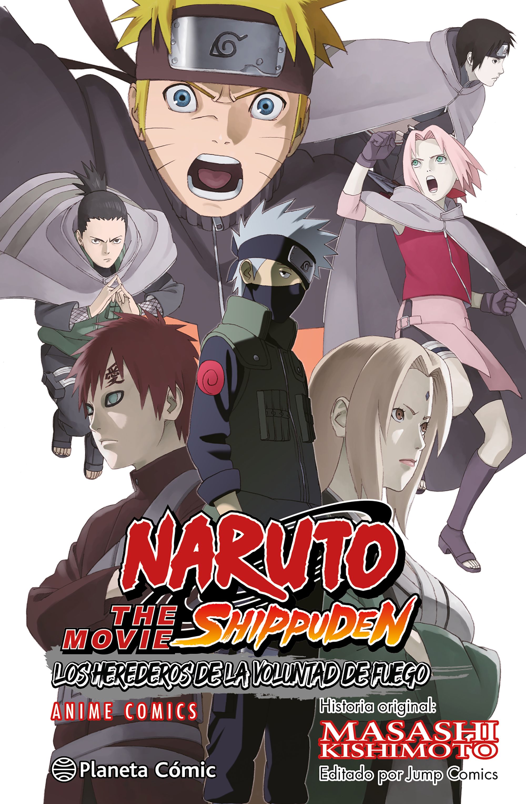 Naruto Shippūden - Anime Comics - The Movie: Los herederos de la voluntad de fuego