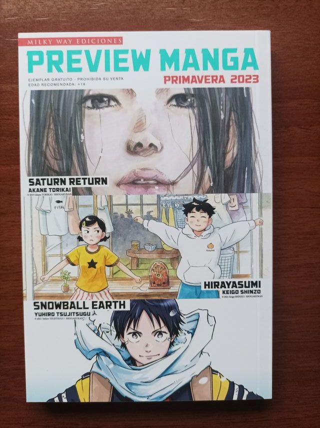 Preview Manga Primavera 2023