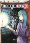 Pelo negro empapado